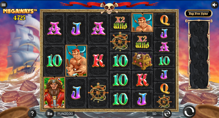 Pirate kingdom megaways slot review