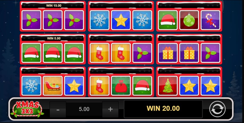 Xmas 3x3 demo Xmas 3x3 demo