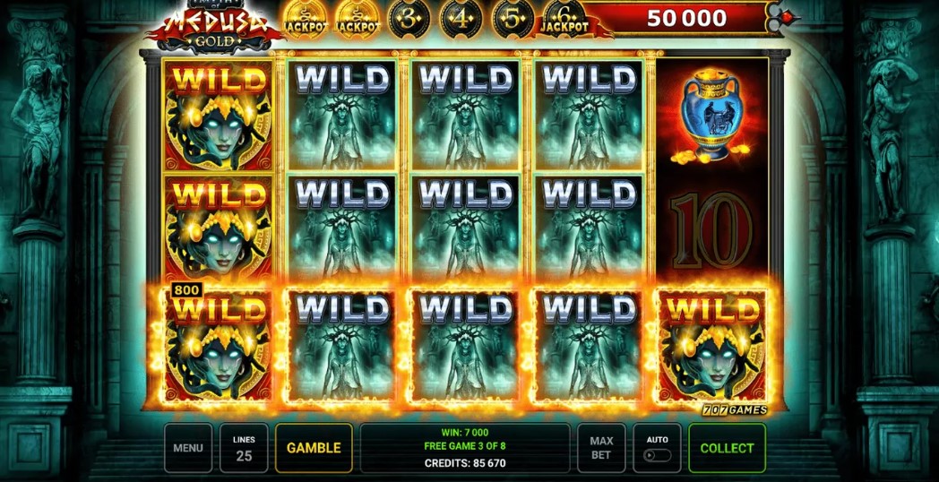 Myth of Medusa Gold demo Myth of Medusa Gold demo
