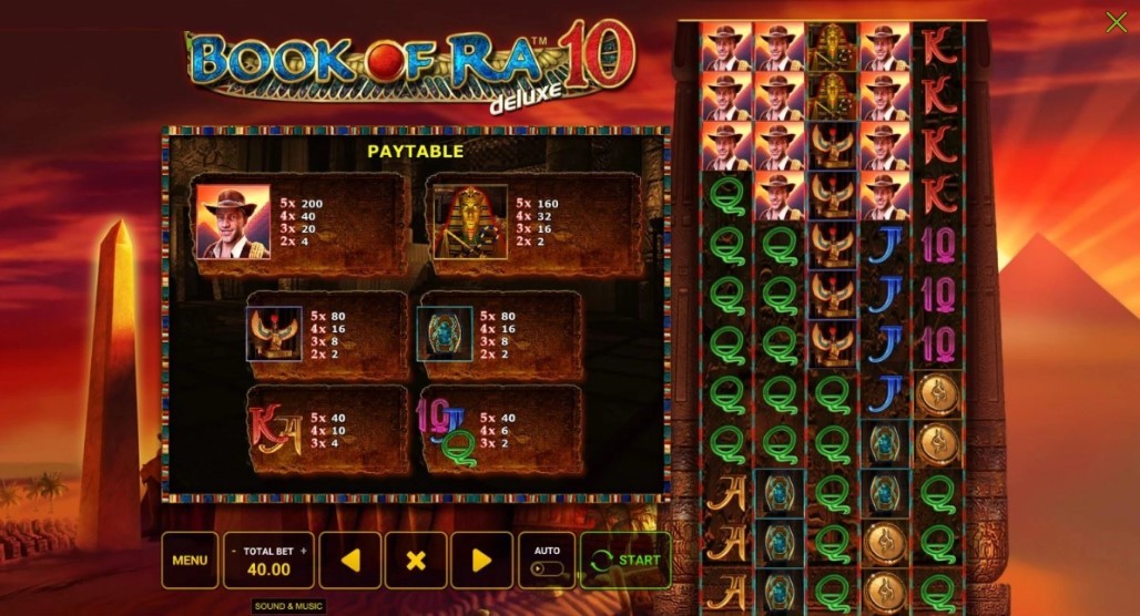 Book Of Ra Deluxe 10 Free Play