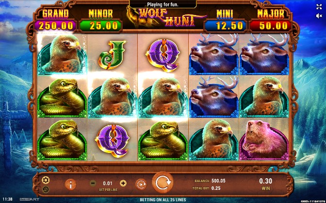 Howling wolf slot machine for sale