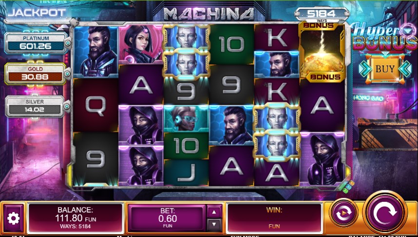 Machina Megaways demo Machina Megaways demo