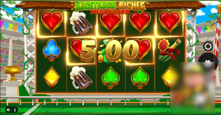 Racetrack Riches Megaboard demo Racetrack Riches Megaboard demo
