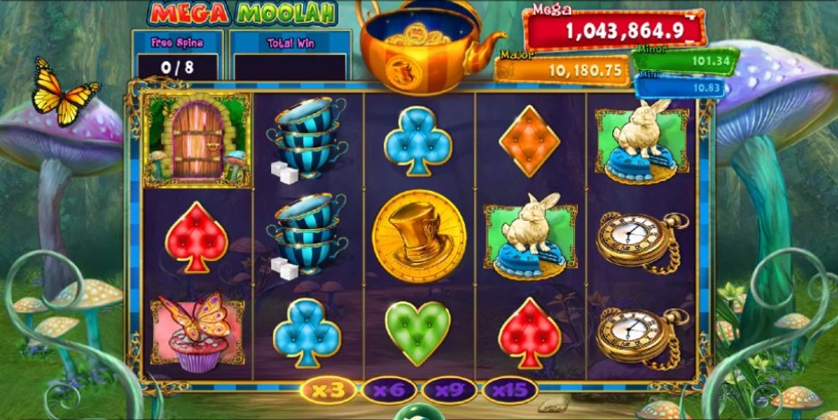 Absolootly Mad: Mega Moolah demo Absolootly Mad: Mega Moolah demo