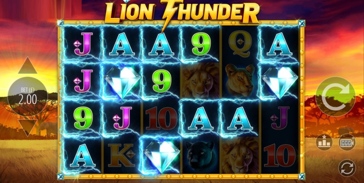 Golden thunder slots poker