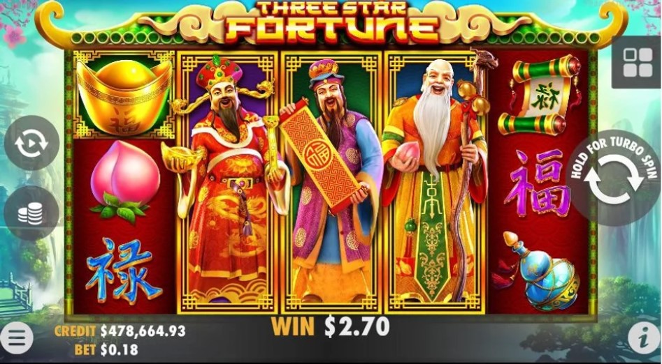 Three Star Fortune demo Three Star Fortune demo