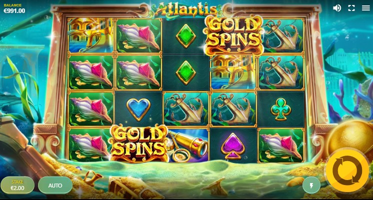 Atlantis (Red Tiger Gaming) demo Atlantis (Red Tiger Gaming) demo