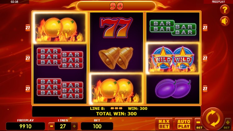 Play Hot Fruits 27 Slot - Claim 100 Spins