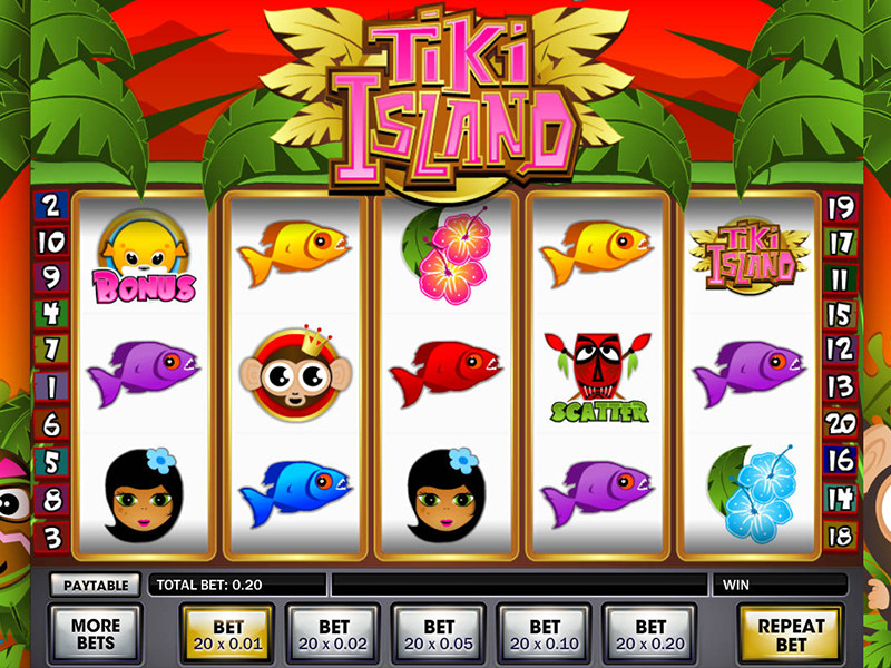 Tiki Island Slots Free Online