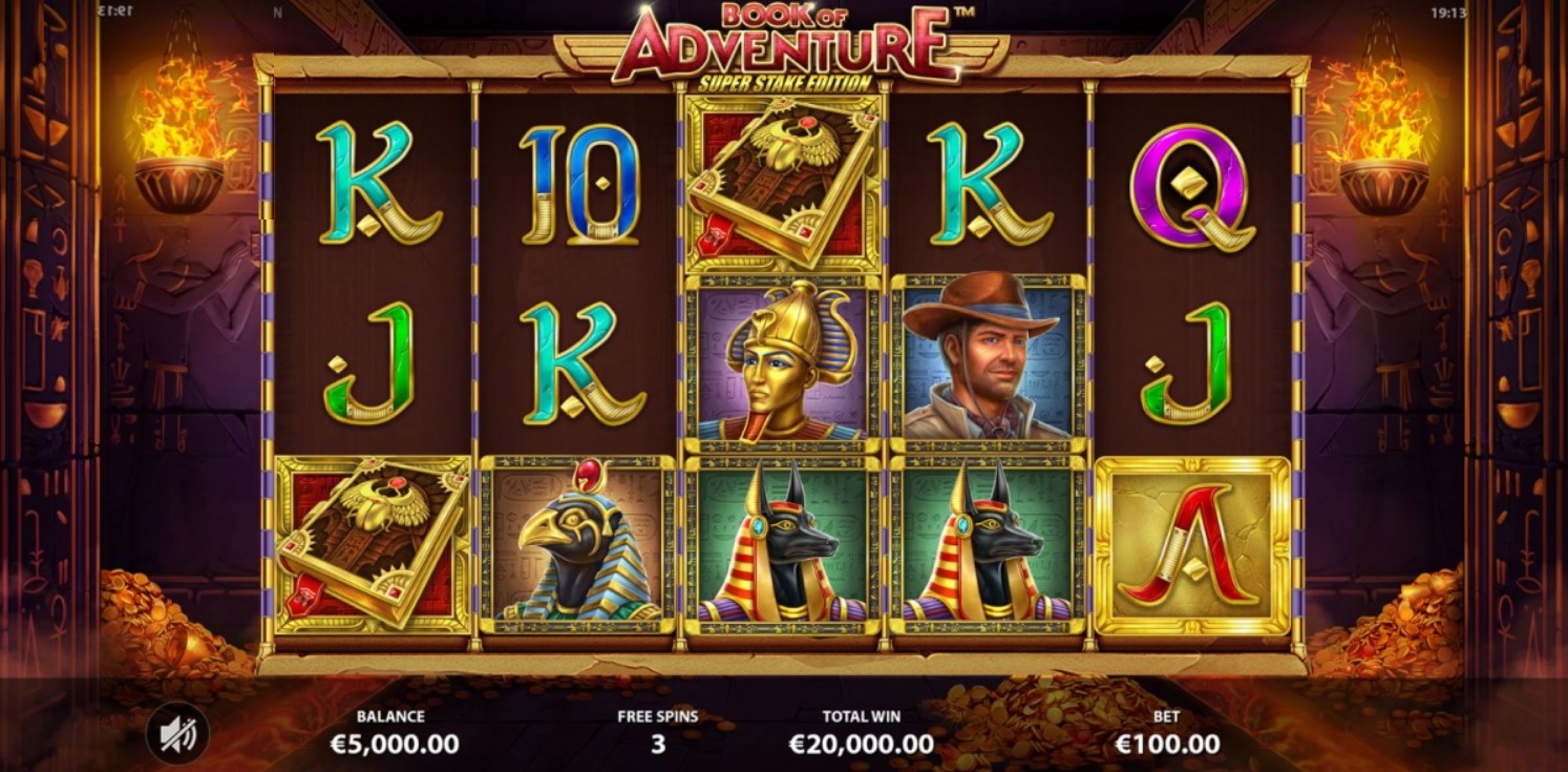 Book of Adventure Super Stake Edition demo Book of Adventure Super Stake Edition demo