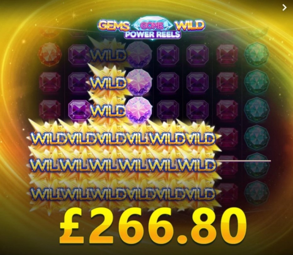 Gems Gone Wild Power Reels demo Gems Gone Wild Power Reels demo