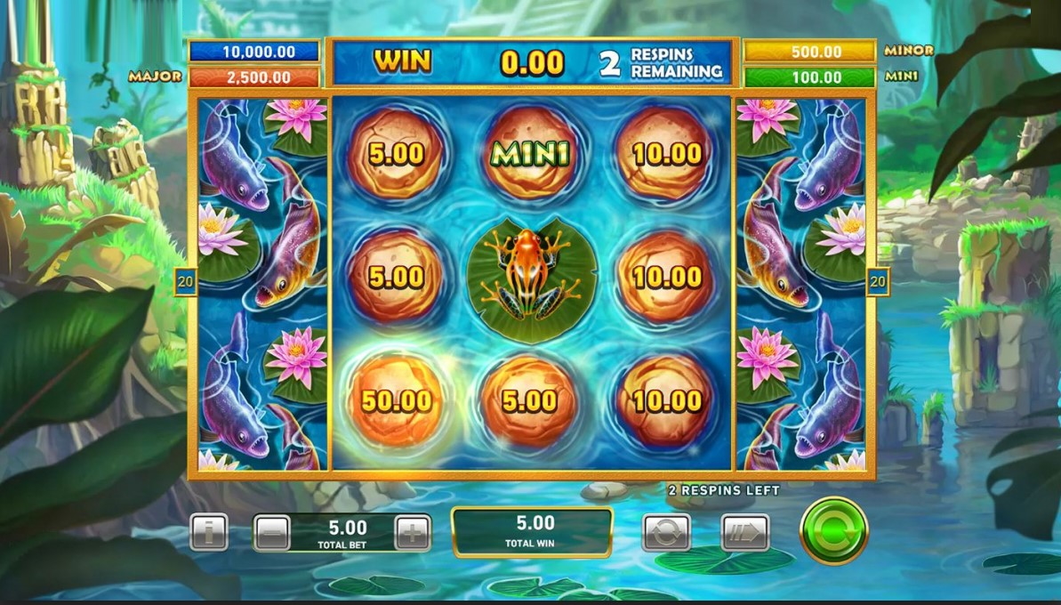 5 frogs slot free