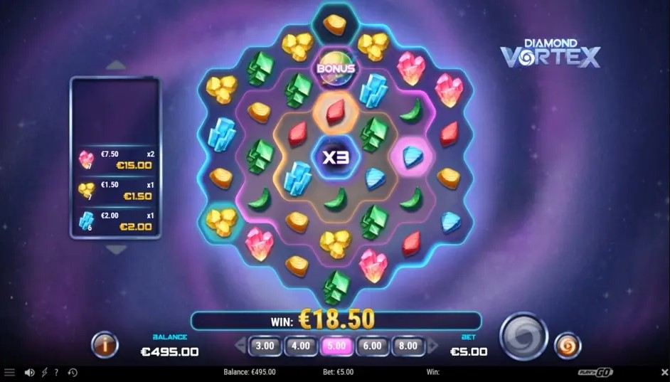 Diamond Vortex demo Diamond Vortex demo