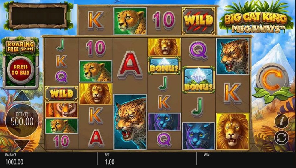 Big Cat King Megaways demo Big Cat King Megaways demo