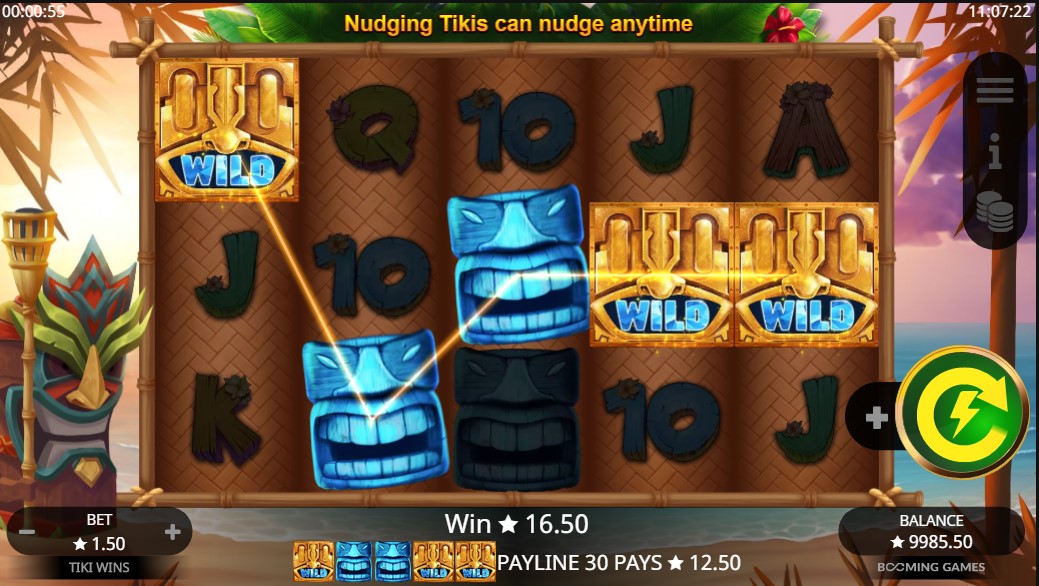 Tiki Wins demo Tiki Wins demo