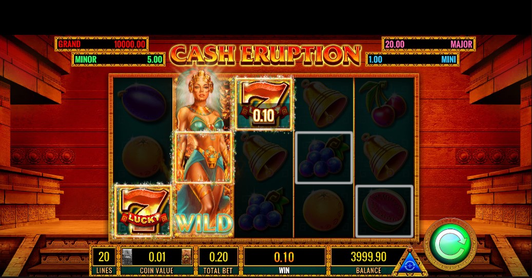 Cash eruption casino login