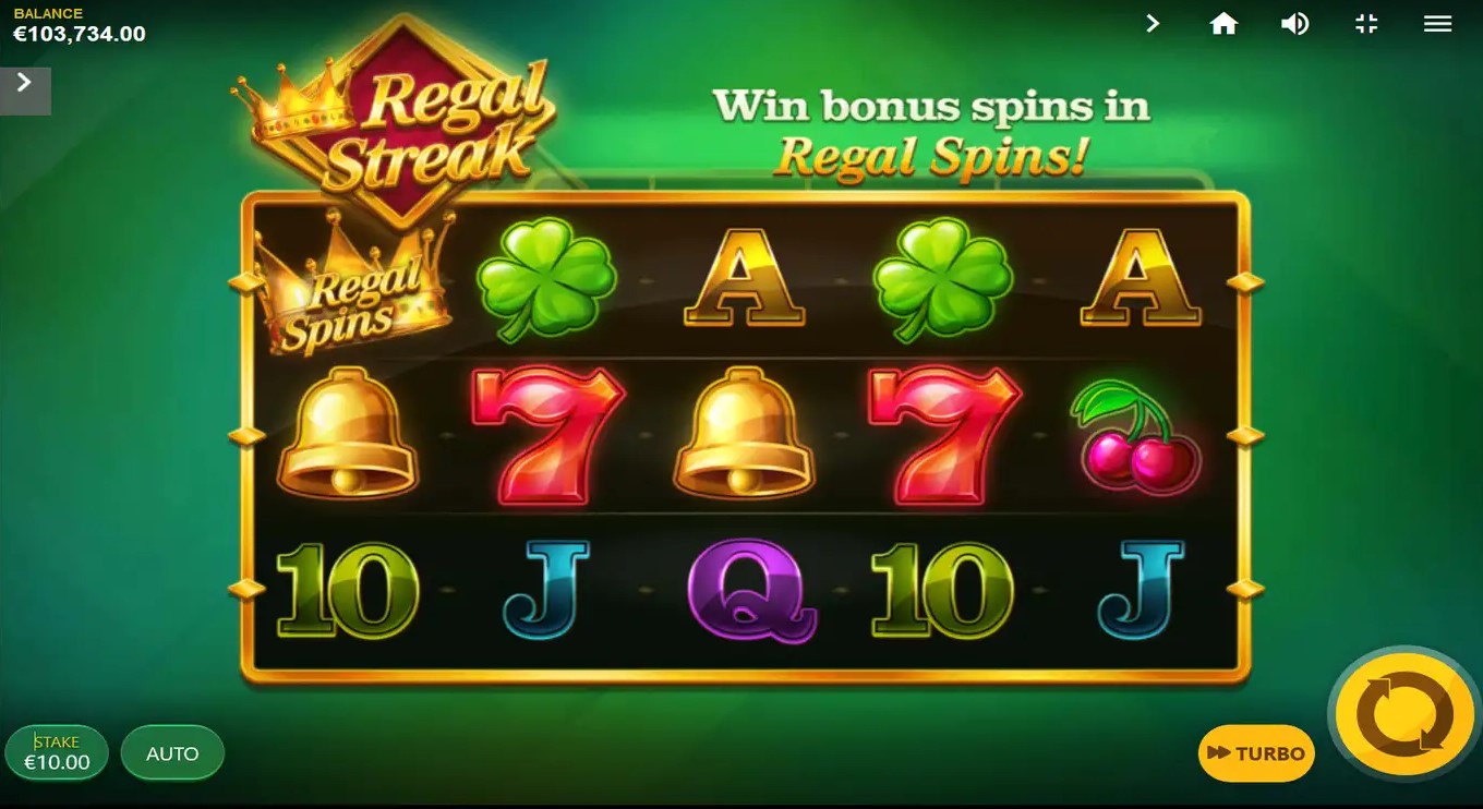 Regal Streak demo Regal Streak demo