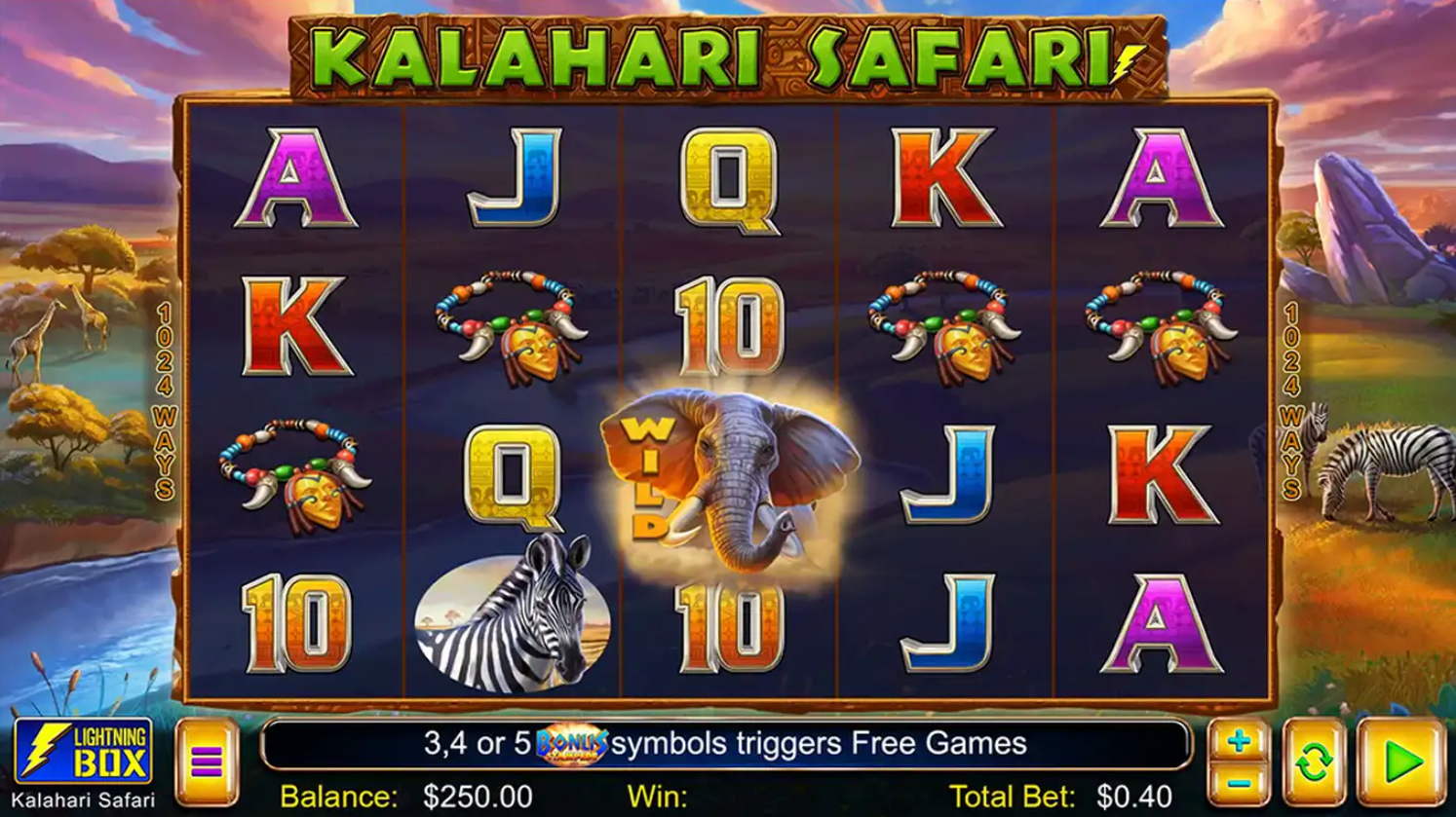 Kalahari Safari demo Kalahari Safari demo
