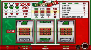 Tricolore 7s Slot Tricolore 7s Slot
