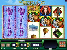 Wizard of oz slot casino game