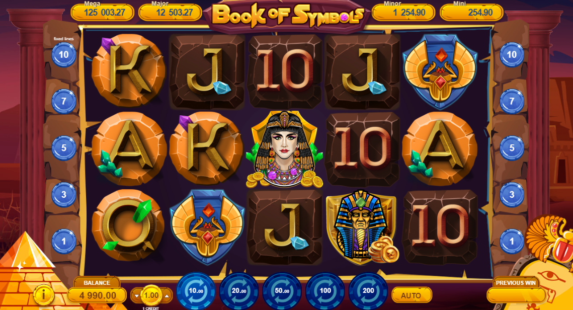 Book of Symbols demo Book of Symbols demo