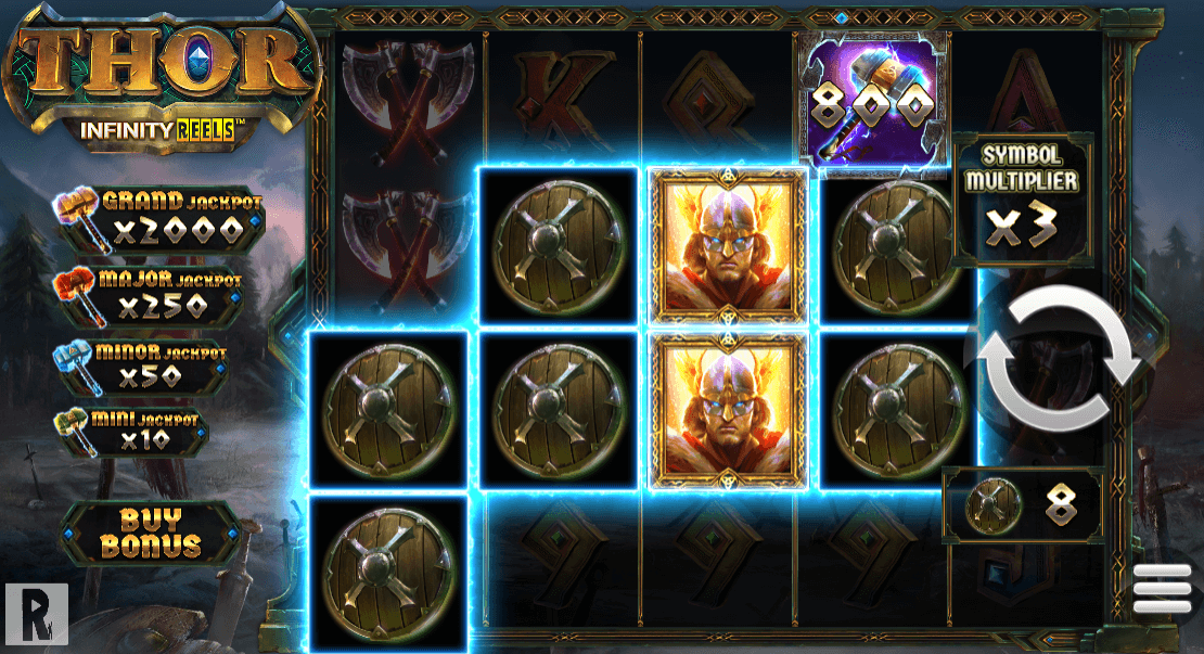 Thor Infinity Reels Slot Review 2021 Exclusive Offers