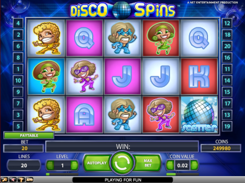 Disco Spins demo Disco Spins demo
