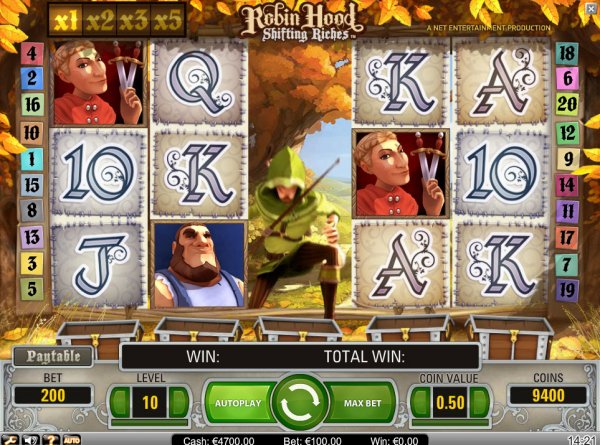 Robin Hood Shifting Riches demo Robin Hood Shifting Riches demo