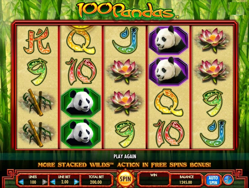 100 Pandas slot 100 Pandas slot