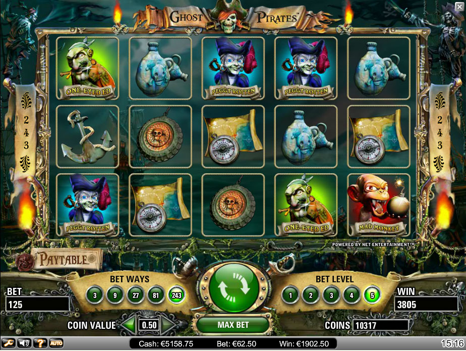 Ghost Pirates Slot Ghost Pirates Slot