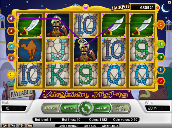 Arabian Nights slot Arabian Nights slot