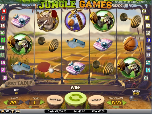 Jungle Games demo Jungle Games demo