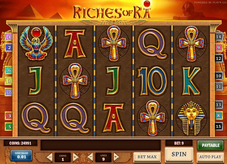 Riches of Ra demo Riches of Ra demo