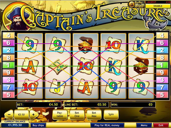 Captains Treasure demo Captains Treasure demo