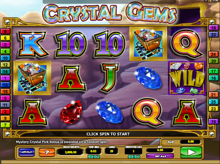 Crystal Gems demo Crystal Gems demo
