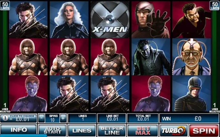 X Men 50 Lines demo X Men 50 Lines demo