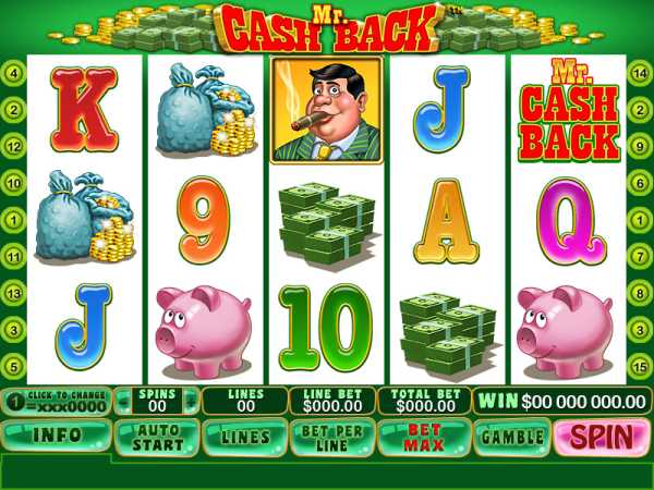 Mr Cashback slot Mr Cashback slot