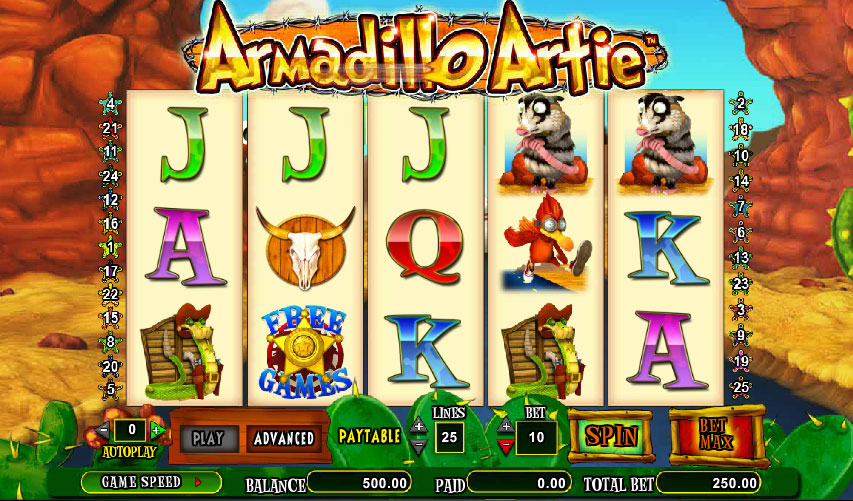 Armadillo Artie slot Armadillo Artie slot