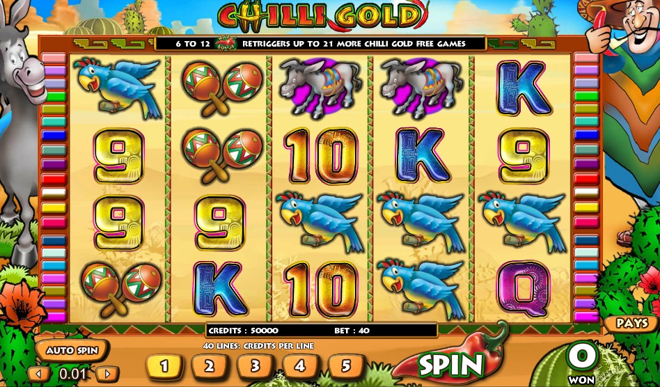 Chilli Gold slot Chilli Gold slot
