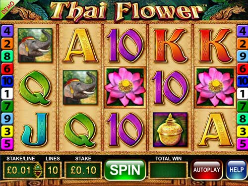 Thai Flower Slot online, free Play