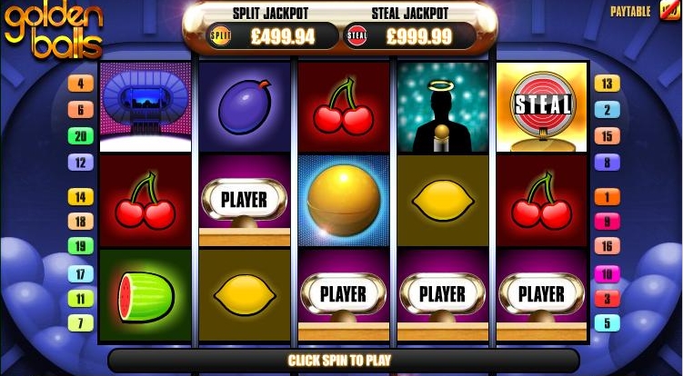 Golden Balls Steal The Jackpot Slot Golden Balls Steal The Jackpot Slot