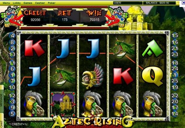 Aztec Rising Slot Machine