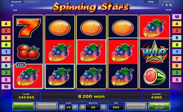 Spinning Stars Free Online Slots slot machines online free wheel of fortune 