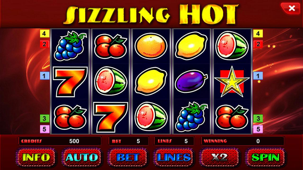 Sizzling hot slot machine free play