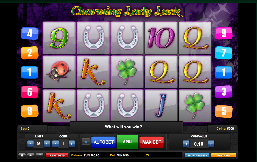 Charming Lady Luck demo Charming Lady Luck demo
