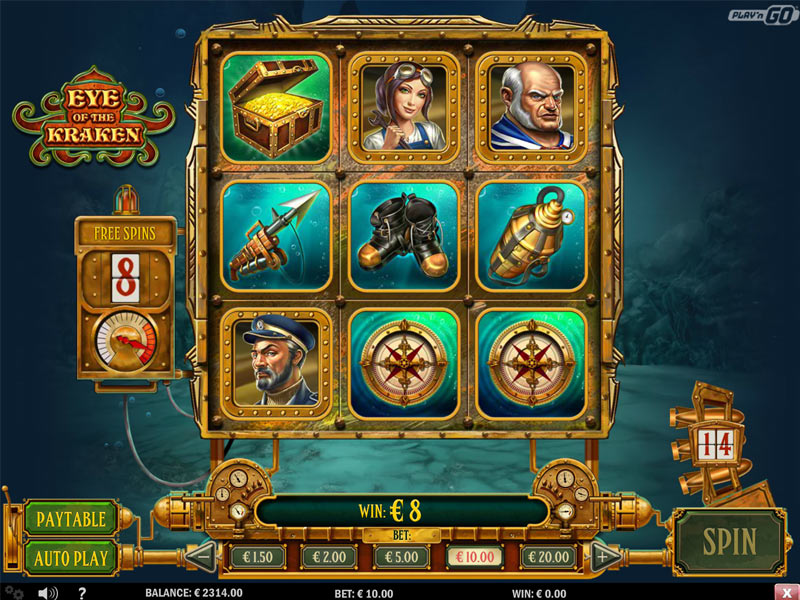 Eye Of The Kraken Slot Eye Of The Kraken Slot