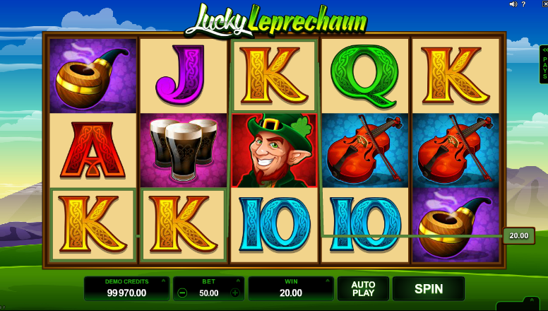 Lucky leprechaun slot demo free play