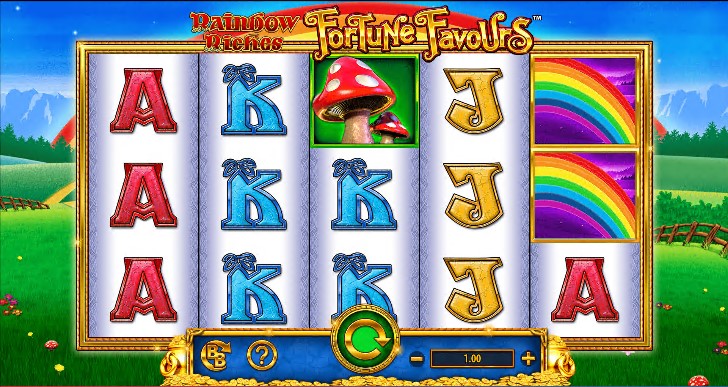 Rainbow Riches Fortune Favours demo Rainbow Riches Fortune Favours demo