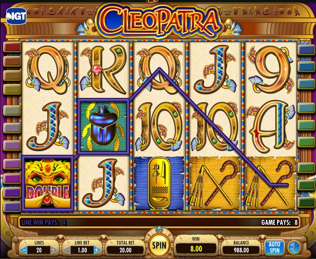 free cleopatra keno games with bonus