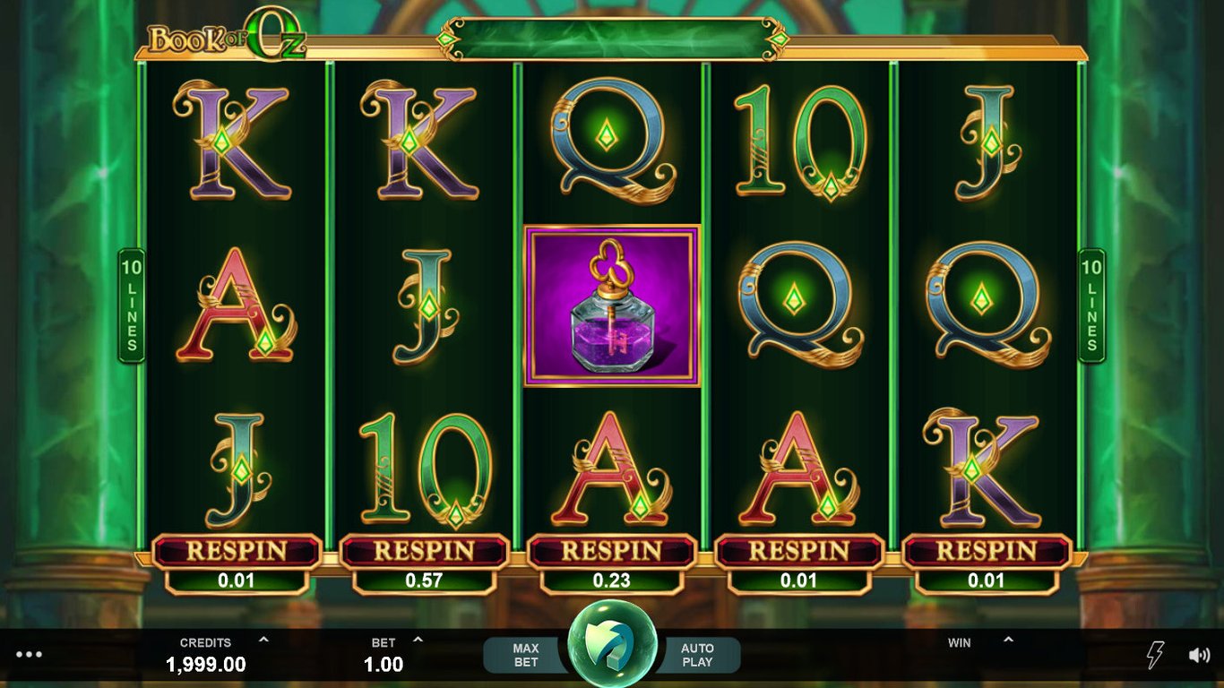 Book Of Oz slot Book Of Oz slot